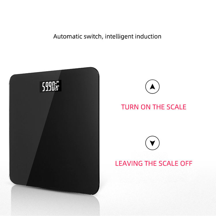 180kg Bathroom Floor Scale, Intelligent Human Body Weighing Scale ...