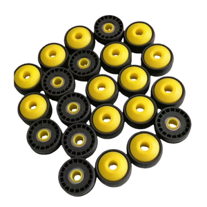 Kunststoff PVC Nylon Metall 2 Zoll Förderrollen-Komponenten Teile Lagerkappe Endabdeckung Gehäuse Endkappen - Product Image 2