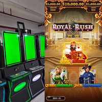 Máquina de Juego de Habilidad 3 en 1 Royal Rush, Precio de Fábrica, Software Vertical Operado con Monedas para la Venta