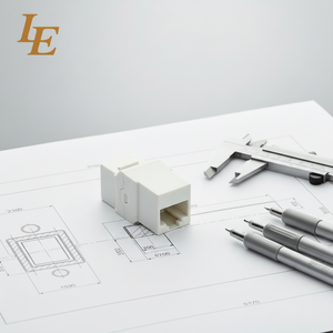 Módulo Keystone Jack Cat5E UTP RJ45 para Audio y Video con Contactos de Cobre - Product Image 1