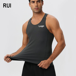 เสื้อกล้ามตาข่ายผู้ชาย RUIQUWIN ขายส่ง ระบายอากาศ แห้งเร็ว ซับเหงื่อ ยืดหยุ่นสูง เหมาะสำหรับออกกำลังกาย วิ่ง และเล่นกีฬา - Product Image 1