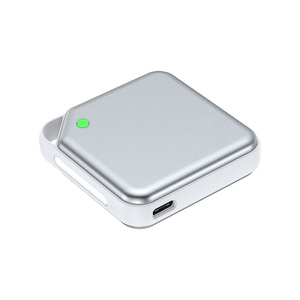Chauffe-mains portable ultra-mince en aluminium et plastique WPB009 2000mAh avec batterie externe, interface Type-C, chauffage 5W, double face chauffante - Product Image 1