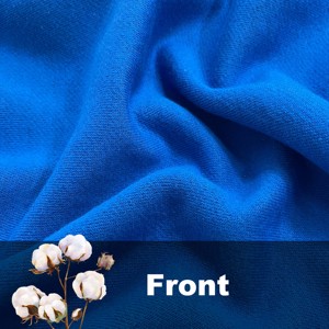 Di alta qualità in cotone poliestere Jersey personalizzato LOGO stadio grigio <span class=keywords><strong>felpa</strong></span> <span class=keywords><strong>coperta</strong></span> di lancio all'ingrosso - Product Image 5