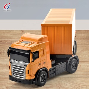 Chengji điều khiển từ xa Container xe tải đồ chơi trẻ em mô phỏng Trailer 2.4G có thể tháo rời RC Container xe tải với đèn pha chiếu sáng - Product Image 3