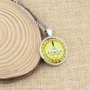 Collar de Bill <span class=keywords><strong>Cipher</strong></span> de Gravity Falls, Figura Coleccionable, Joyería, Accesorios, Decoración, Juguetes, Regalos de Cumpleaños para Niños - Product Image 5
