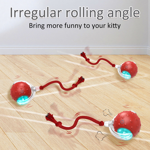 Eco-Friendly Interactive Smart Toys Ball Indoor Automatic Fast <b>Rolling</b> <b>Carpet</b> Chirping Motion Pet Activated Playing Toy - Product Image 5