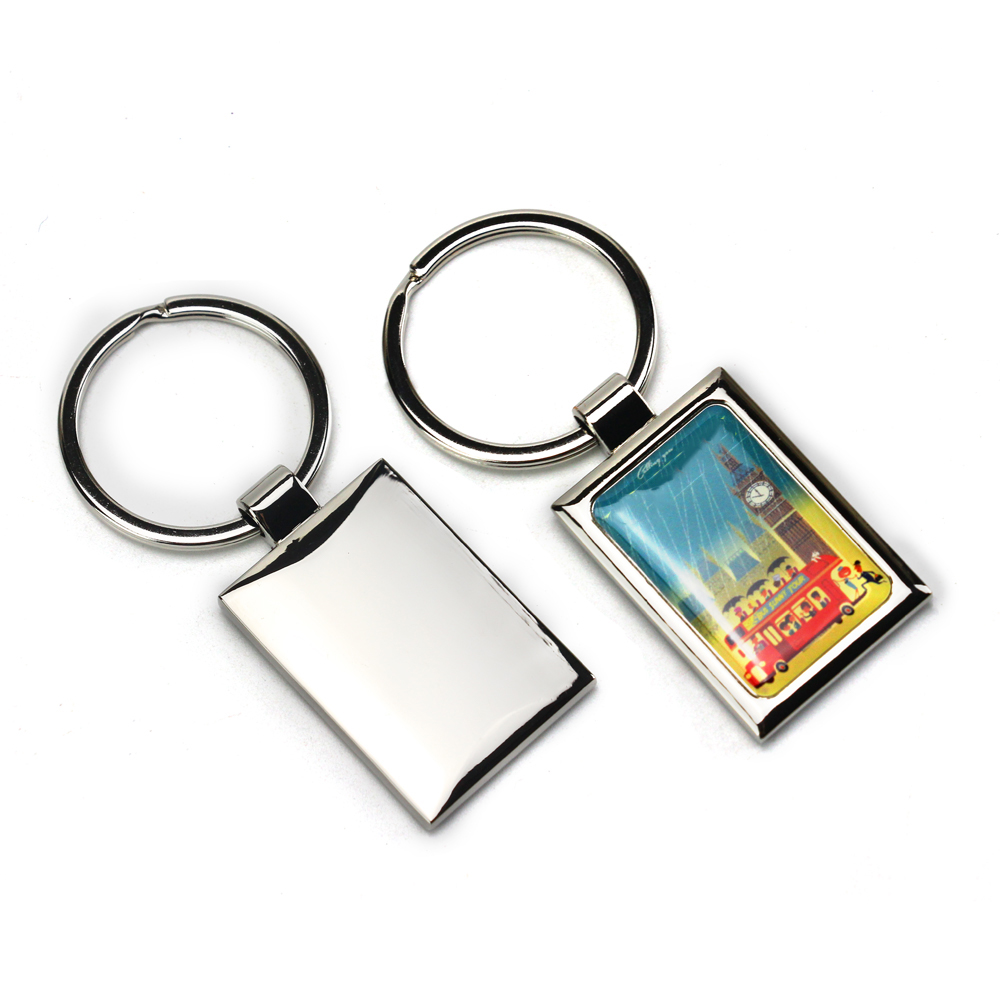 Metal keychain