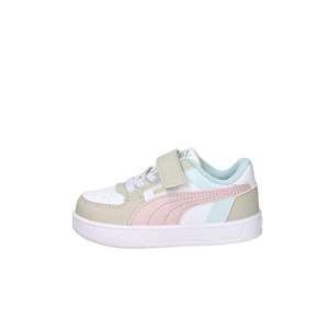Zapatillas Puma para Niña, Blancas y Rosas, con Cierre de Velcro, Estilo Casual - Product Image 1