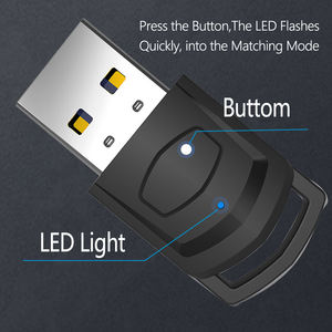 Adaptor Audio Bluetooth Nirkabel untuk Headphone, Receiver untuk Konsol Game PS5/PS4 dan PC, Headset 2 in 1 USB 5.0 Dongle - Product Image 4