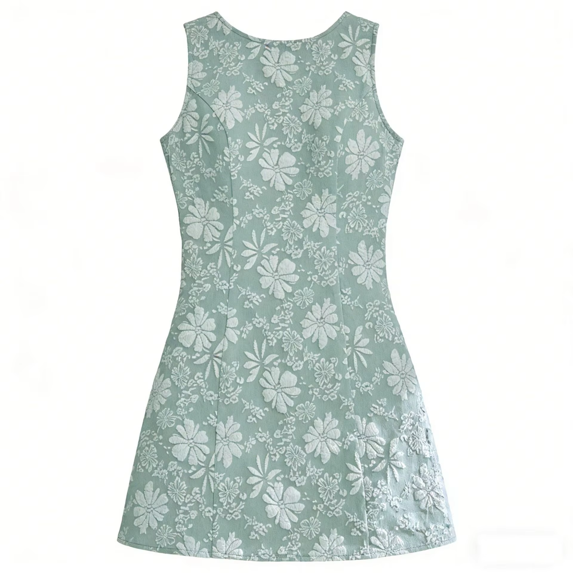 Green dress short style