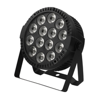 Projecteur de scène 14 LED RGBW 4-en-1 à effets, lumière de fête, contrôle vocal, DMX512, type Par