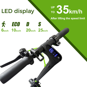 Patinete eléctrico plegable E5MAX con batería de litio de 500W 36V 15ah para adultos - Product Image 3