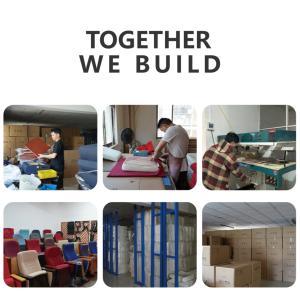 Sièges d'auditorium modernes semi-aluminium haut de gamme - Confortables, pliables et écologiques pour cinéma/école/salle de conférence - Product Image 5