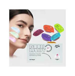 Private brand facial skin care makeup mudmask whitening and brighteningimproving clogged pores relieving dry skin mudmask