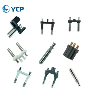 VDE francês Alemanha plug insert 4.8MM 10/16A pino ponte aprovada pela UE