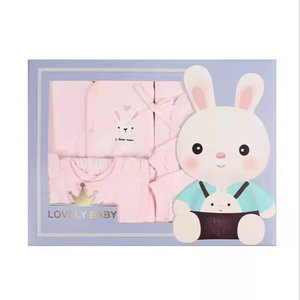 New Bé Hộp Quà Tặng Thiết Lập 100% Cotton Quần Áo Trẻ Em Thiết Lập Dài Tay Áo Ấm Bé Quần Áo Thiết Lập Cho Trẻ Sơ Sinh - Product Image 4