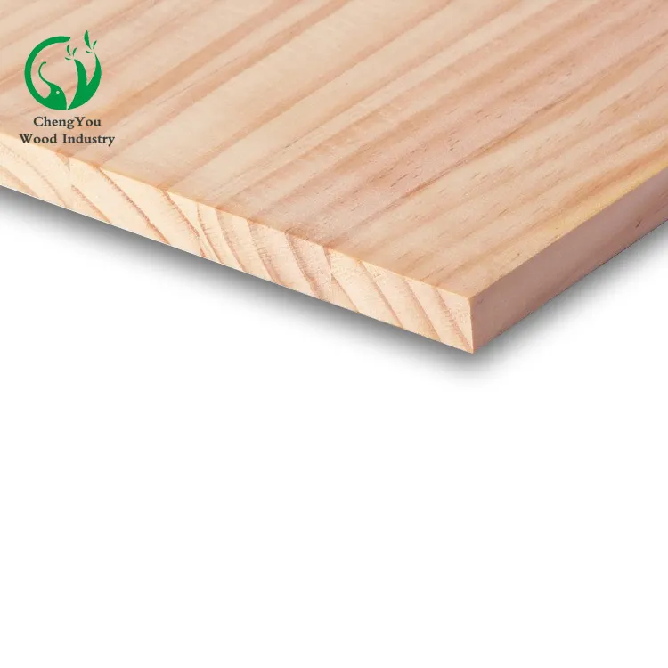 Junta de dedo de madera de pino, tablero laminado, madera de pino, Radiata, 1220x2440, precio directo al por mayor