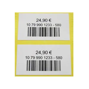 Factory Wholesale Custom Self-adhesive Bar Code Printing Variable Bar Code Label Sticker Printing