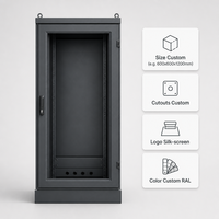 Boîte de distribution d'énergie extérieure IP65, armoire étanche en acier 600x400x250mm, OEM personnalisé