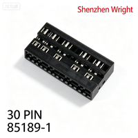 Connecteur de boîtier de câblage femelle TE 85189-1 30P 2,54 mm pour accessoires de connecteurs d'équipements électroniques automobiles