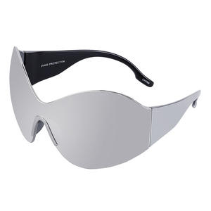 Gafas de Sol Unisex con Marco Grande y Protección UV400, Estilo Ojo de Gato, Resistentes al Viento, Estilo Y2K, Venta al Por Mayor - Product Image 3