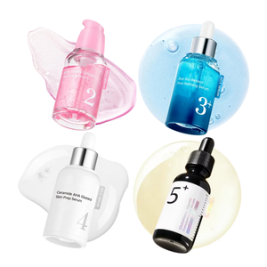 سلسلة سيروم نومبنزيلن: رقم 2 كولاجين PDRN بالورد + رقم 3 بيو أزرق + رقم 4 سيراميد AHA + رقم 5 فيتامين مركز 30 مل - Product Image 6