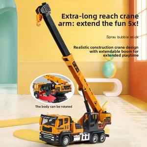 Modèle de véhicule d'ingénierie en alliage, voiture jouet à inertie, <span class=keywords><strong>camion</strong></span> malaxeur, <span class=keywords><strong>camion</strong></span> benne, modèle de <span class=keywords><strong>camion</strong></span> moulé sous pression, jouets de voiture pour enfants - Product Image 4