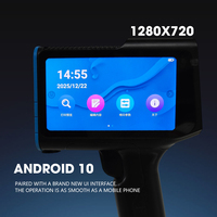 Imprimante jet d'encre portable intelligente certifiée CE, hauteur réglable 12,7 mm, pour marquage de texte, codes QR et codes-barres sur sacs et cartons