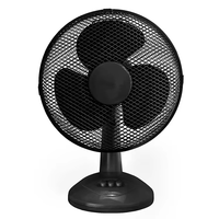 Meilleur choisir Portable 12 ''pouces fonction de ventilateur de bureau de table de différentes tailles pour la maison et l'hôtel ventilateur de ventilation en métal