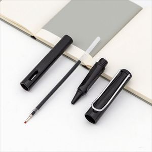 Custom Logo Promotional Plastic Ballpoint <b>Pen</b> with Lovely Stainless Steel Tip Beautiful Writing Stationery Calligraphy Tool Gift - Product Image 6