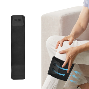 Yetişkin kırmızı kalın diz desteği <span class=keywords><strong>Brace</strong></span> ile Polyester/Rayon/elastik/EVA ped basketbol koruma mevcut M L XL boyutları - Product Image 3