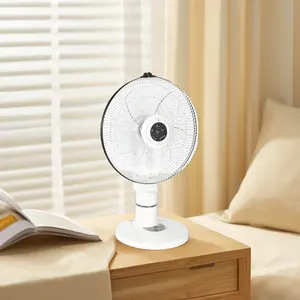 Morden Design 12 Inch DC Table Fan 12V With Remote Control