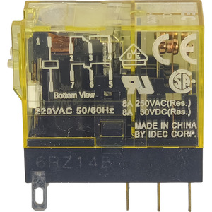รีเลย์ขนาดเล็ก Idec รุ่น RJ2S-CL-A220 220VAC 8A 50/60Hz รีเลย์แม่เหล็กไฟฟ้าอเนกประสงค์ - Product Image 1