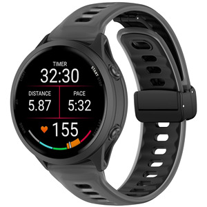 <span class=keywords><strong>Bracelet</strong></span> de <span class=keywords><strong>montre</strong></span> en silicone Win-Win, <span class=keywords><strong>bracelet</strong></span> sport magnétique respirant en silicone de luxe pour <span class=keywords><strong>montre</strong></span> intelligente Garmin Forerunner 570 47 mm - Product Image 3