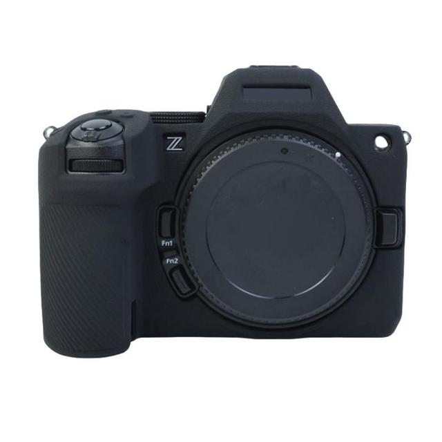 Litchi Texture Soft Silicone Protective Cover for Nikon Z5II Camera Case