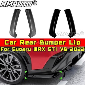 สปลิตเตอร์หลังสีดำสำหรับรถยนต์ Subaru WRX STI VB ชุดดิฟฟิวเซอร์กันชนหลังสำหรับ Subaru WRX STI VB 2022+ อุปกรณ์ตกแต่งรถยนต์ - Product Image 2