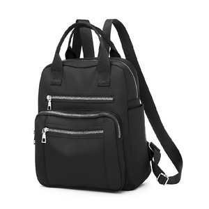 Zaini da Viaggio Quotidiani per <span class=keywords><strong>Donna</strong></span> in Nylon Leggero con Logo Personalizzato, Borse per la Scuola # Zaino PA0500 ad Alta Capacità per <span class=keywords><strong>Donna</strong></span> - Product Image 1