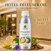 Huile parfumée pour diffuseur d'arômes HVAC d'hôtel, senteurs agrumes et thé vert toutes saisons, huiles parfumées en gros, approvisionnement 1KG