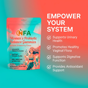 Gummies Probiotiques Équilibre Féminin Saveur Fraise Naturelle – Favorise la Fonction Digestive – Meilleures Ventes - Product Image 4