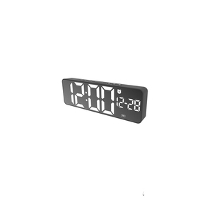 Reloj Digital Creativo de Nuevo Diseño con Calendario, Fecha, Hora y Alarma, Espejo LED, Relojes Digitales 3D de Mesa para Escritorio - Product Image 1