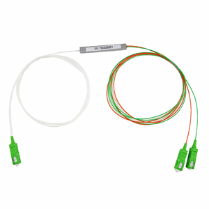 Divisor FBT 1x4 de 0.9mm, 2, 4 y 8 vías, Mini Divisor de Tubo de Acero FTTH, Micro Divisor de Fibra Óptica 1x2, 1x4, 1x8, 1x16 PLC - Product Image 3
