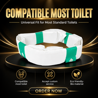 Bolsas Inteligentes para Inodoro Automático con Corte Automático, Prácticas para Autocaravanas, para Personas Mayores, Campamentos y Emergencias
