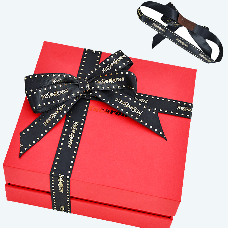 100% Polyester Gift Ribbon Elegant Bow Packaging Ribbon for Adding a Touch of Luxury to Your Gifts