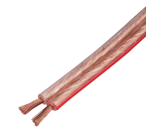 Cable de Altavoz Transparente de PVC para Auto y Hogar, 2 Núcleos, OFC, Cobre Puro, Cable de Audio <span class=keywords><strong>HiFi</strong></span> en Espiral para Amplificador y Reproductor de DVD - Product Image 6