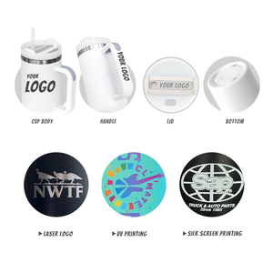 Ly giữ nhiệt du lịch ngoài trời tùy chỉnh 40oz, cốc cà phê cách nhiệt bằng thép không gỉ 40oz với logo tùy chỉnh - Product Image 4