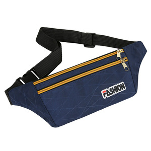 Riñonera de moda impermeable unisex, multiusos, OEM, para deportes, correr, gimnasio, cinturón de nailon, bolsa de cintura con cremallera - Product Image 3