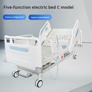 <span class=keywords><strong>Lit</strong></span> médical manuel pour soins infirmiers, modèle LK-C4, <span class=keywords><strong>lit</strong></span> à bascule simple ou <span class=keywords><strong>double</strong></span> pour hôpital, maison de retraite, chambre à coucher, acier, garantie à vie - Product Image 3