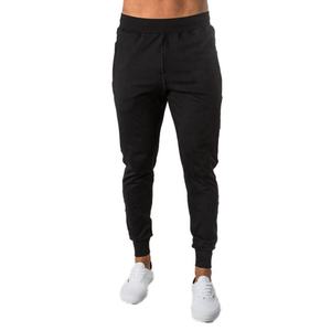 Pantalons de sport pour hommes, pantalons musculaires, pantalons extensibles pour hommes, coton, pieds fins, entraînement physique, pantalons de course - Product Image 5