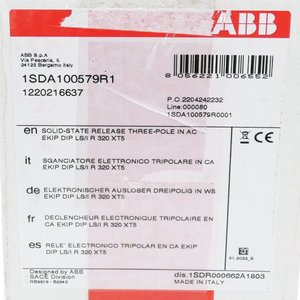 1sda100579r1 Ekip Dip R <span class=keywords><strong>320</strong></span> Xt5 In320a Unpackaging2 ของแท้ใหม่เอี่ยม Spot Plc - Product Image 2