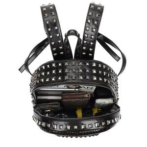Niche fashion <b>women's</b> bags, studded <b>backpacks</b>, <b>large</b> capacity casual <b>backpacks</b>. - Product Image 5